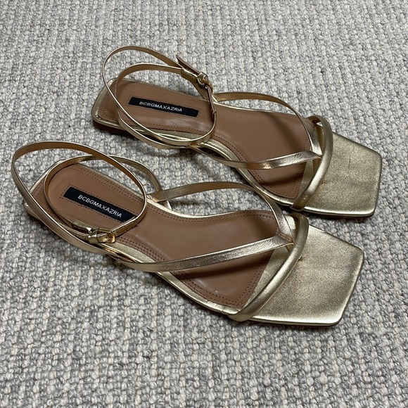 BCBG Max Azria Ankle Wrap Sandals — Size 9 - Picture 2 of 4